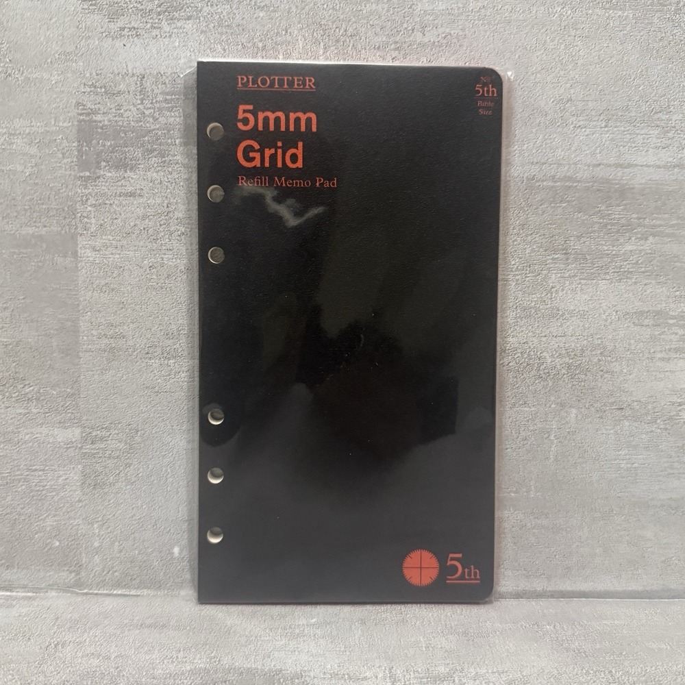 PLOTTER 5th Anniversary Limited Edition‎ Refill Memo Pad 80 Sheets Bible Size